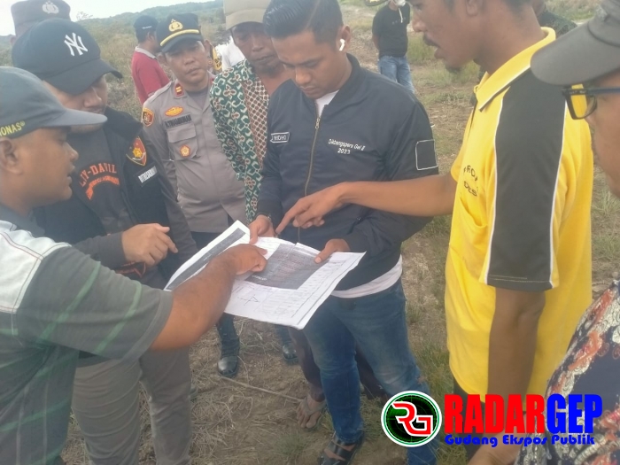 Ditreskrimum Polda Riau Gelar Pengecekan Lahan Sengketa di Sinaboi Rohil